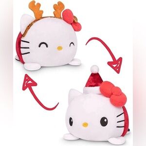 🧸Sanrio Teeturtle Reversible Hello Kitty Christmas Plush